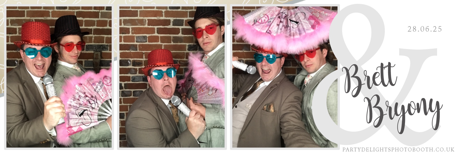Bryony and Brett's Wedding | View more photos from the event at gallery.partydelightsphotobooth.co.uk/u/PartyDelightsPhotoBooth/Bryony-and-Bretts-Wedding