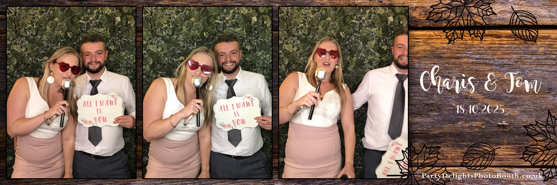 Charis & Toms Wedding | View more photos from the event at gallery.partydelightsphotobooth.co.uk/u/PartyDelightsPhotoBooth/Charis-Toms-Wedding