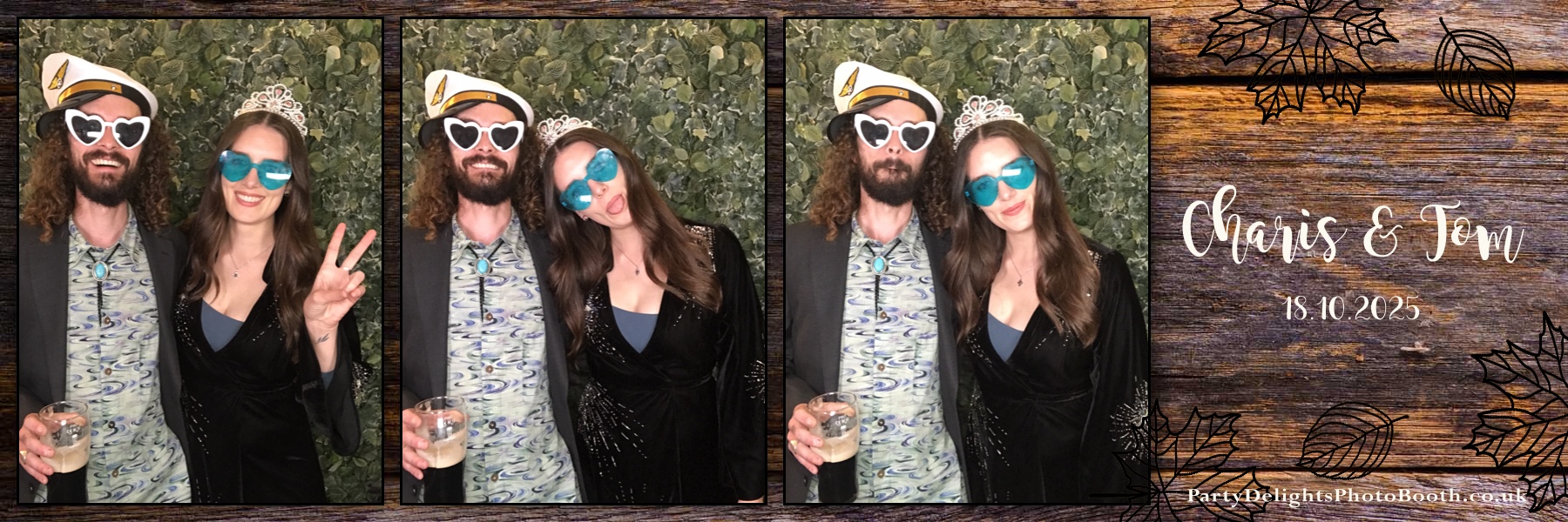 Charis & Toms Wedding | View more photos from the event at gallery.partydelightsphotobooth.co.uk/u/PartyDelightsPhotoBooth/Charis-Toms-Wedding