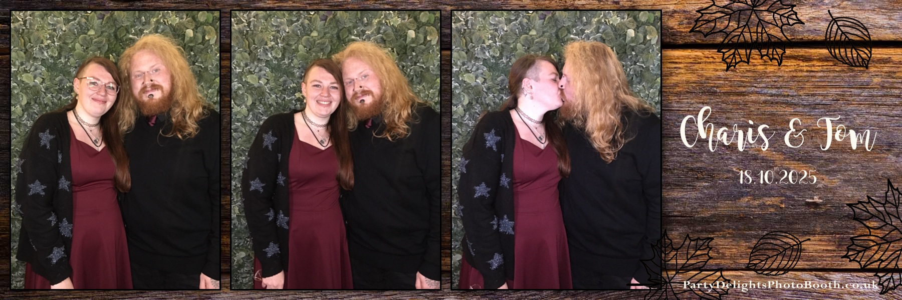 Charis & Toms Wedding | View more photos from the event at gallery.partydelightsphotobooth.co.uk/u/PartyDelightsPhotoBooth/Charis-Toms-Wedding