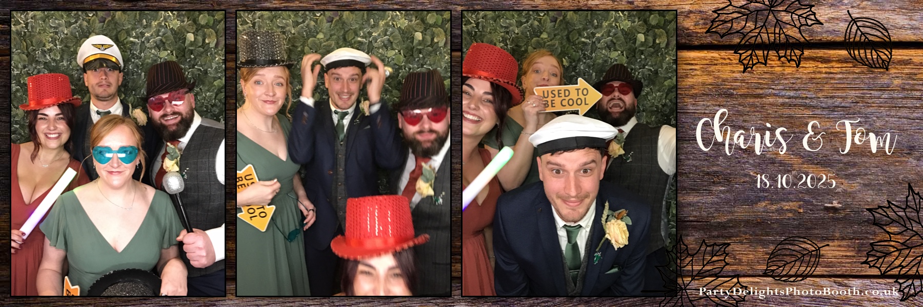 Charis & Toms Wedding | View more photos from the event at gallery.partydelightsphotobooth.co.uk/u/PartyDelightsPhotoBooth/Charis-Toms-Wedding