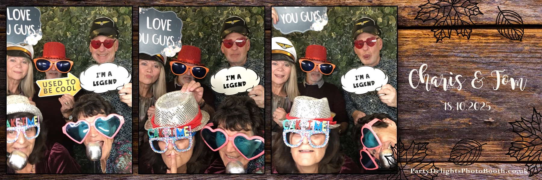 Charis & Toms Wedding | View more photos from the event at gallery.partydelightsphotobooth.co.uk/u/PartyDelightsPhotoBooth/Charis-Toms-Wedding