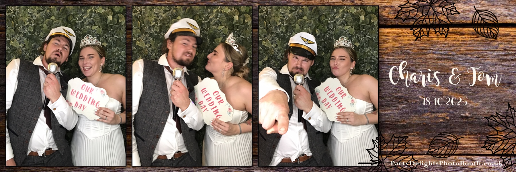 Charis & Toms Wedding | View more photos from the event at gallery.partydelightsphotobooth.co.uk/u/PartyDelightsPhotoBooth/Charis-Toms-Wedding