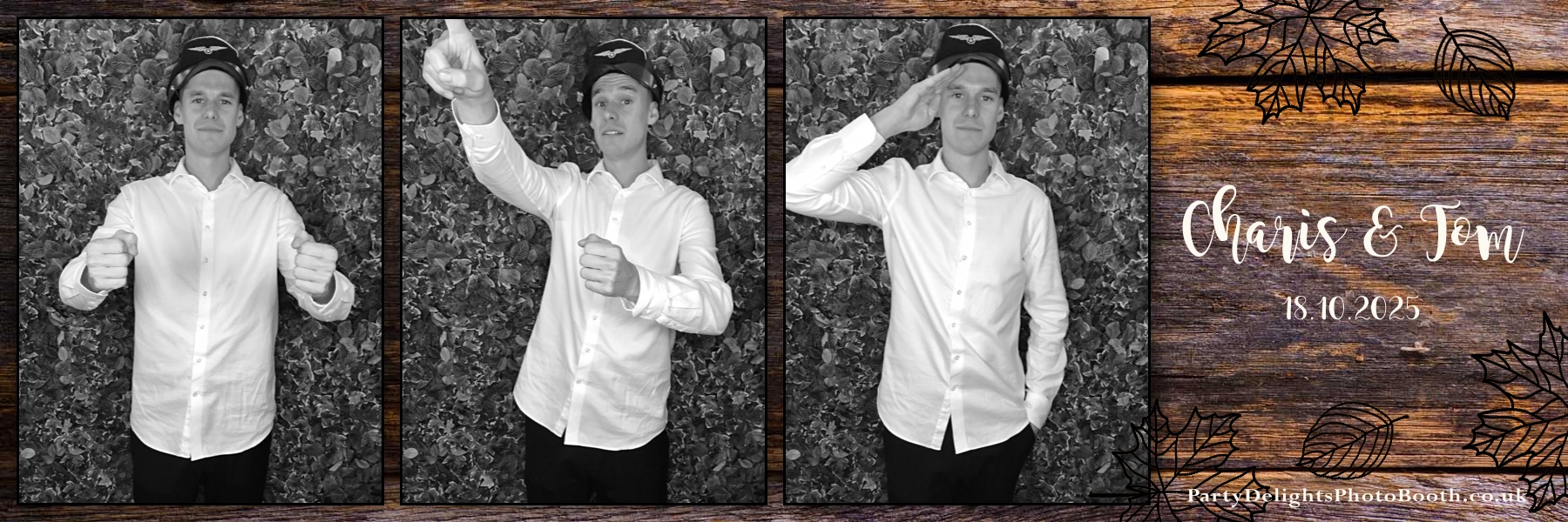 Charis & Toms Wedding | View more photos from the event at gallery.partydelightsphotobooth.co.uk/u/PartyDelightsPhotoBooth/Charis-Toms-Wedding