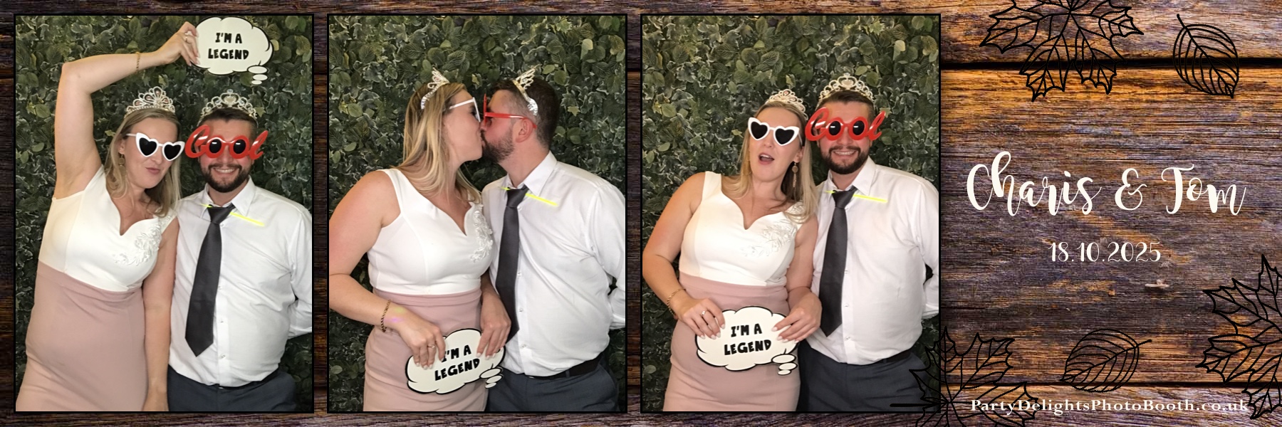 Charis & Toms Wedding | View more photos from the event at gallery.partydelightsphotobooth.co.uk/u/PartyDelightsPhotoBooth/Charis-Toms-Wedding