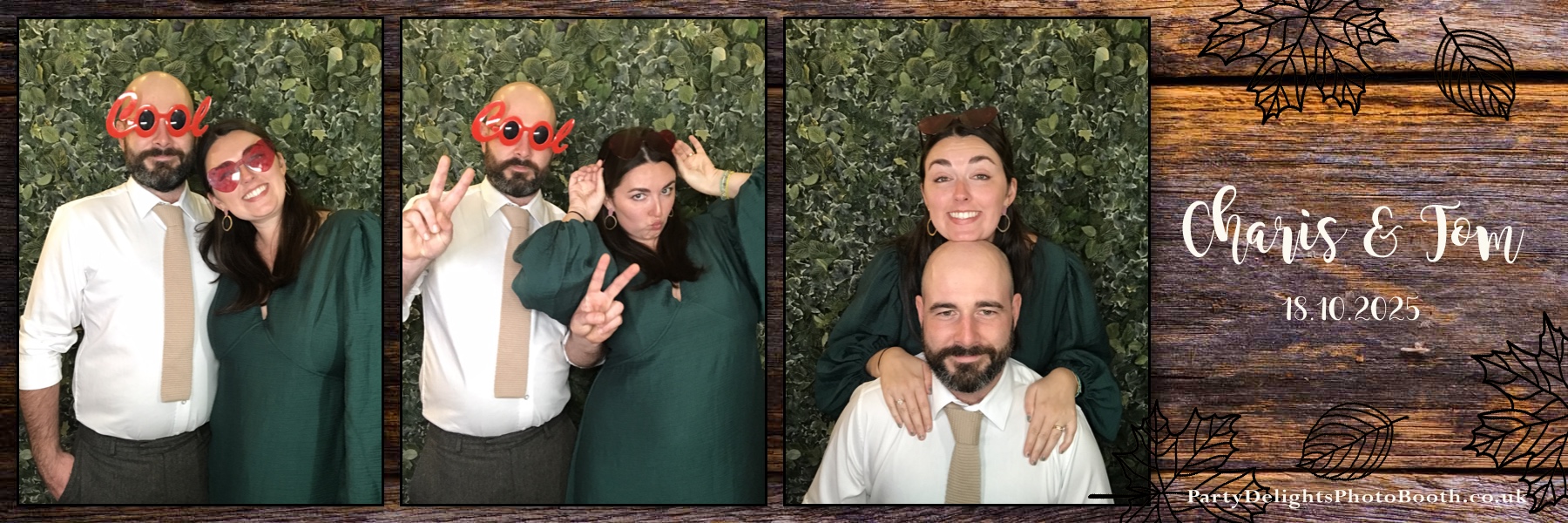 Charis & Toms Wedding | View more photos from the event at gallery.partydelightsphotobooth.co.uk/u/PartyDelightsPhotoBooth/Charis-Toms-Wedding