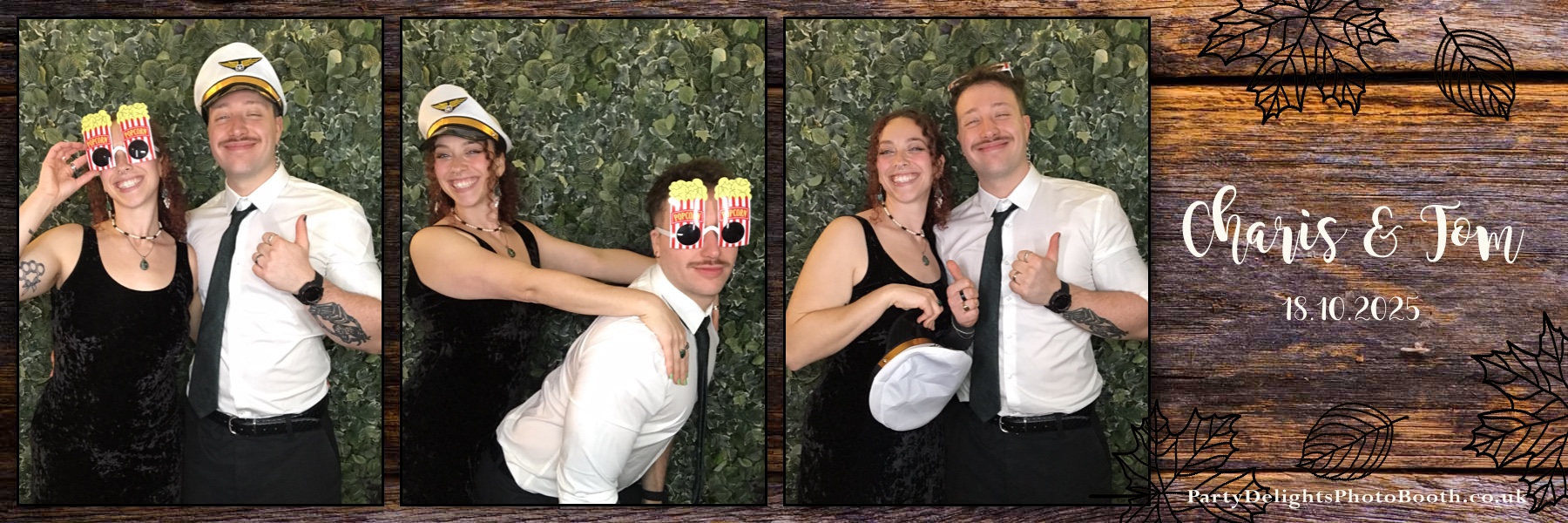 Charis & Toms Wedding | View more photos from the event at gallery.partydelightsphotobooth.co.uk/u/PartyDelightsPhotoBooth/Charis-Toms-Wedding