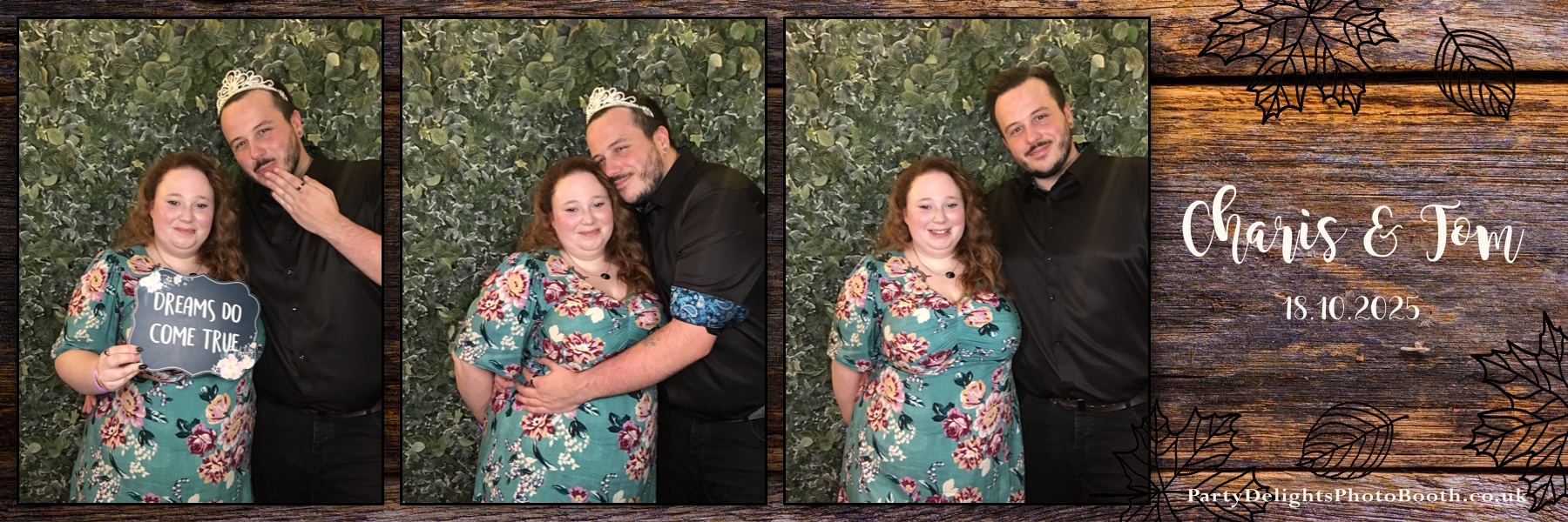 Charis & Toms Wedding | View more photos from the event at gallery.partydelightsphotobooth.co.uk/u/PartyDelightsPhotoBooth/Charis-Toms-Wedding