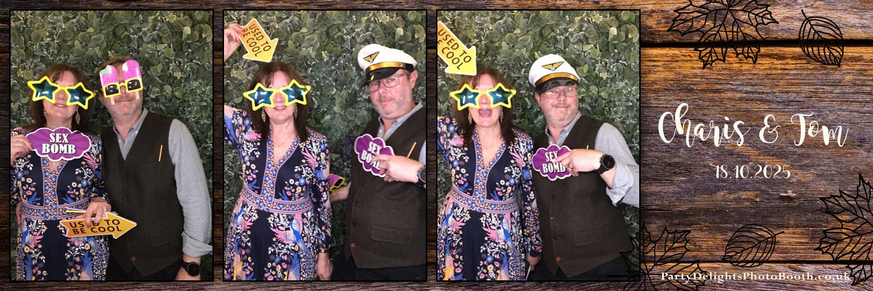 Charis & Toms Wedding | View more photos from the event at gallery.partydelightsphotobooth.co.uk/u/PartyDelightsPhotoBooth/Charis-Toms-Wedding