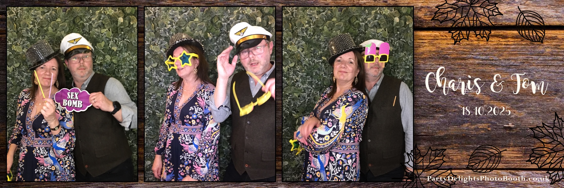 Charis & Toms Wedding | View more photos from the event at gallery.partydelightsphotobooth.co.uk/u/PartyDelightsPhotoBooth/Charis-Toms-Wedding