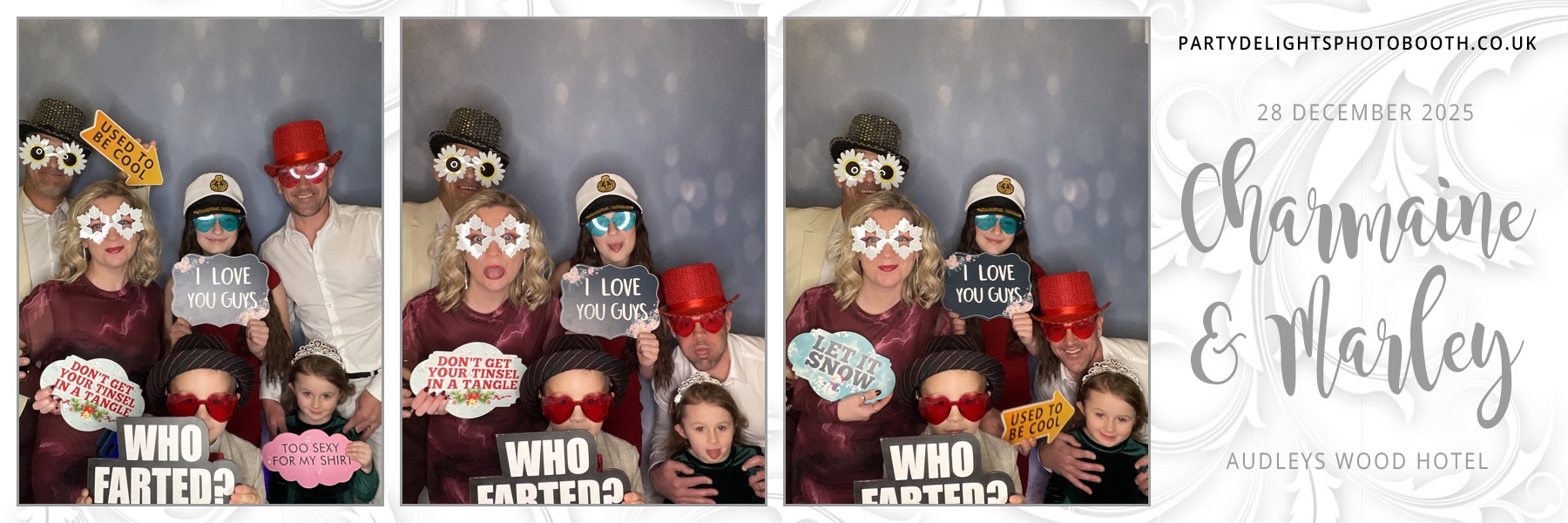Charmaine & Marley’s Wedding | View more photos from the event at gallery.partydelightsphotobooth.co.uk/u/PartyDelightsPhotoBooth/Charmaine-Marley’s-Wedding