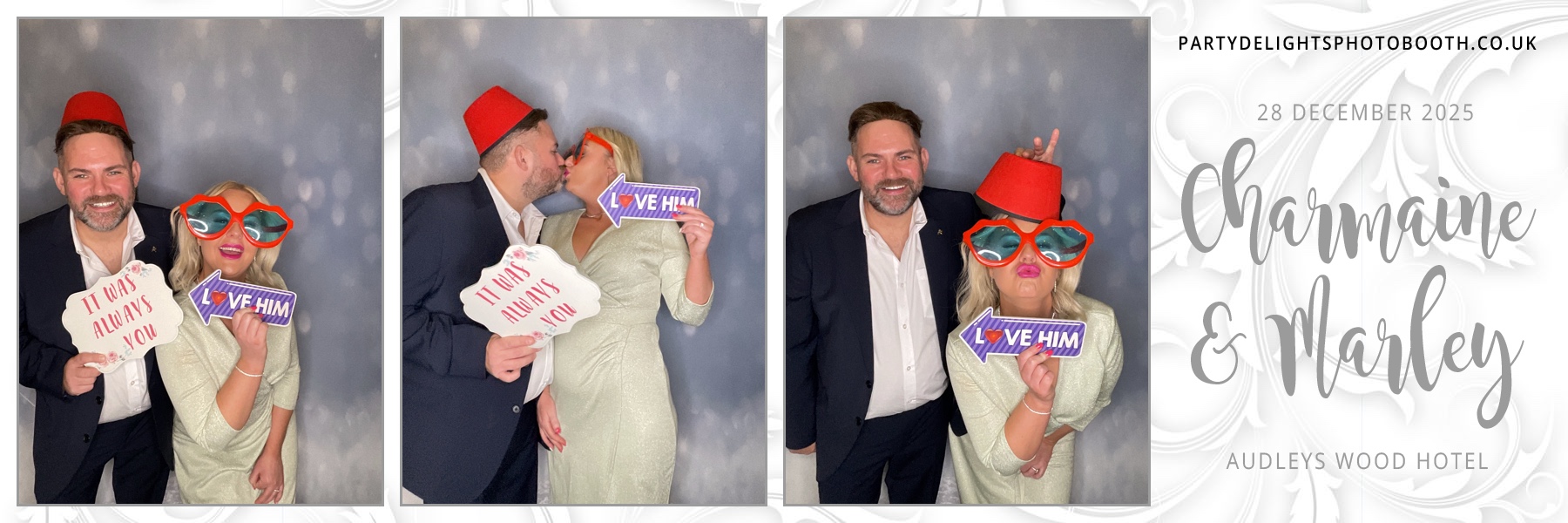 Charmaine & Marley’s Wedding | View more photos from the event at gallery.partydelightsphotobooth.co.uk/u/PartyDelightsPhotoBooth/Charmaine-Marley’s-Wedding