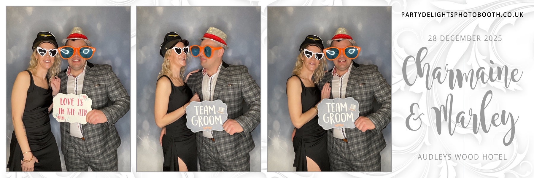 Charmaine & Marley’s Wedding | View more photos from the event at gallery.partydelightsphotobooth.co.uk/u/PartyDelightsPhotoBooth/Charmaine-Marley’s-Wedding
