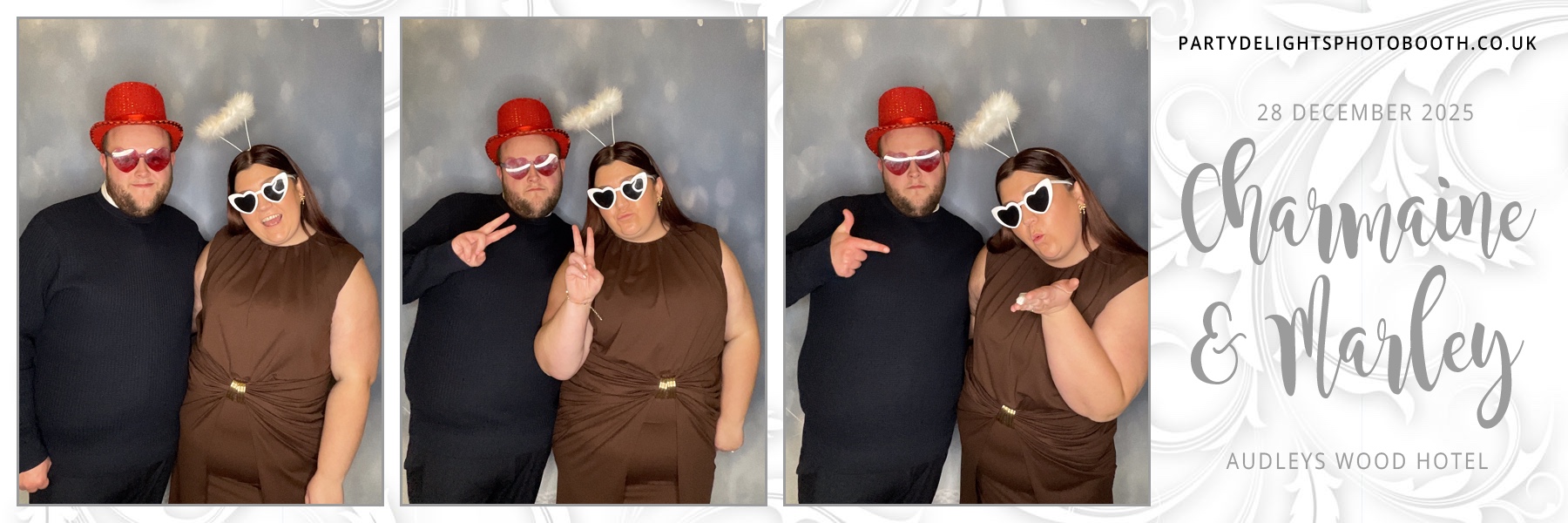 Charmaine & Marley’s Wedding | View more photos from the event at gallery.partydelightsphotobooth.co.uk/u/PartyDelightsPhotoBooth/Charmaine-Marley’s-Wedding