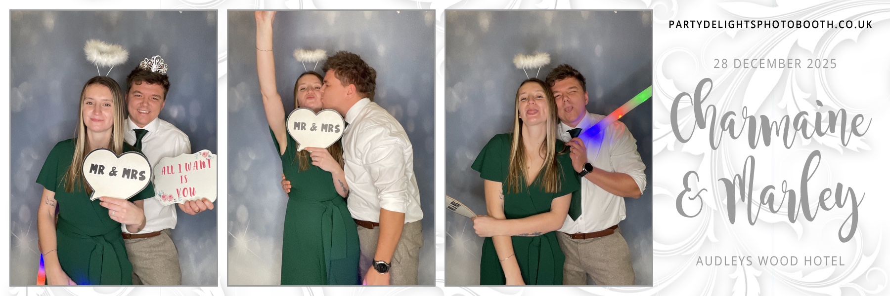 Charmaine & Marley’s Wedding | View more photos from the event at gallery.partydelightsphotobooth.co.uk/u/PartyDelightsPhotoBooth/Charmaine-Marley’s-Wedding
