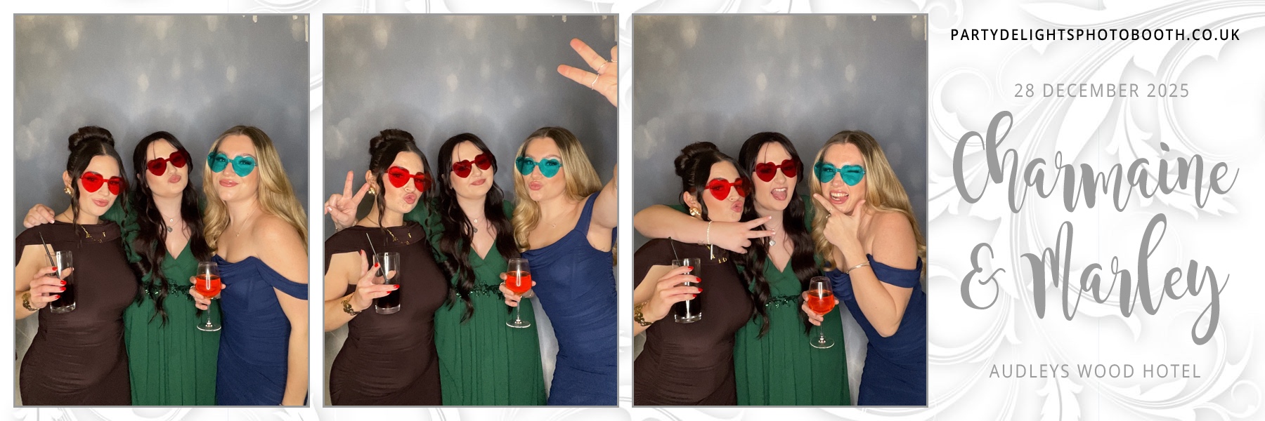 Charmaine & Marley’s Wedding | View more photos from the event at gallery.partydelightsphotobooth.co.uk/u/PartyDelightsPhotoBooth/Charmaine-Marley’s-Wedding