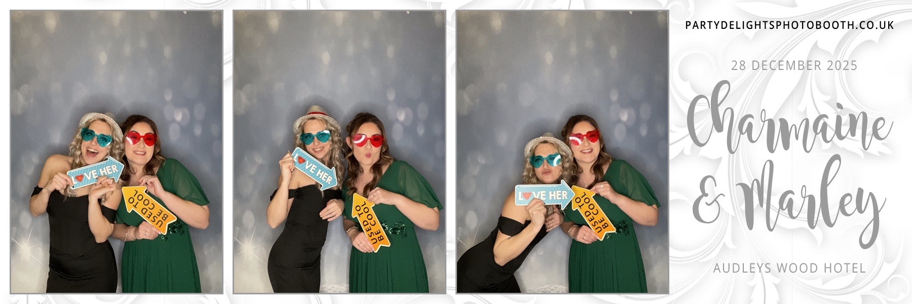 Charmaine & Marley’s Wedding | View more photos from the event at gallery.partydelightsphotobooth.co.uk/u/PartyDelightsPhotoBooth/Charmaine-Marley’s-Wedding