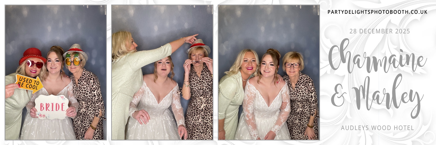 Charmaine & Marley’s Wedding | View more photos from the event at gallery.partydelightsphotobooth.co.uk/u/PartyDelightsPhotoBooth/Charmaine-Marley’s-Wedding