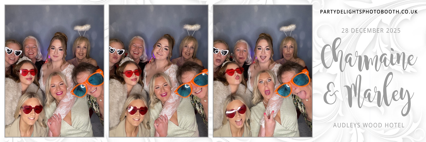 Charmaine & Marley’s Wedding | View more photos from the event at gallery.partydelightsphotobooth.co.uk/u/PartyDelightsPhotoBooth/Charmaine-Marley’s-Wedding