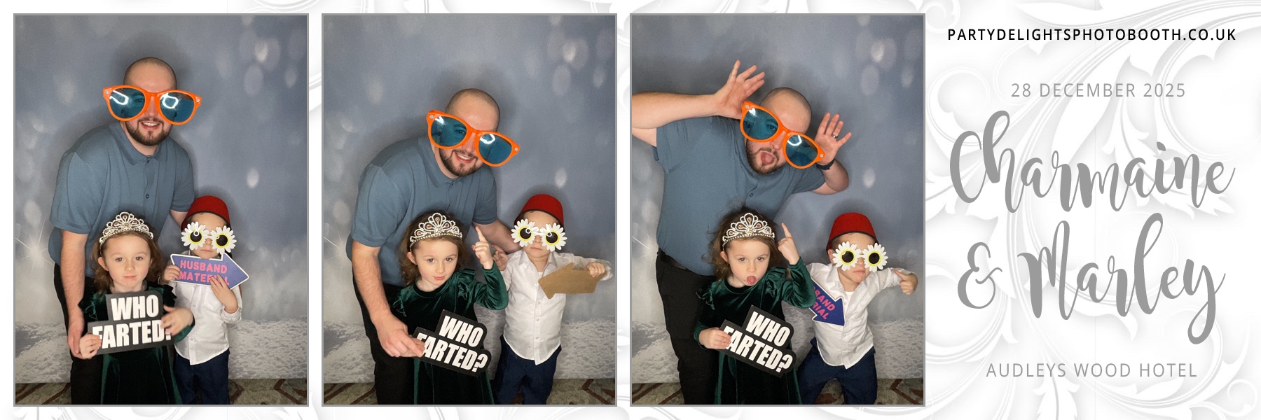 Charmaine & Marley’s Wedding | View more photos from the event at gallery.partydelightsphotobooth.co.uk/u/PartyDelightsPhotoBooth/Charmaine-Marley’s-Wedding