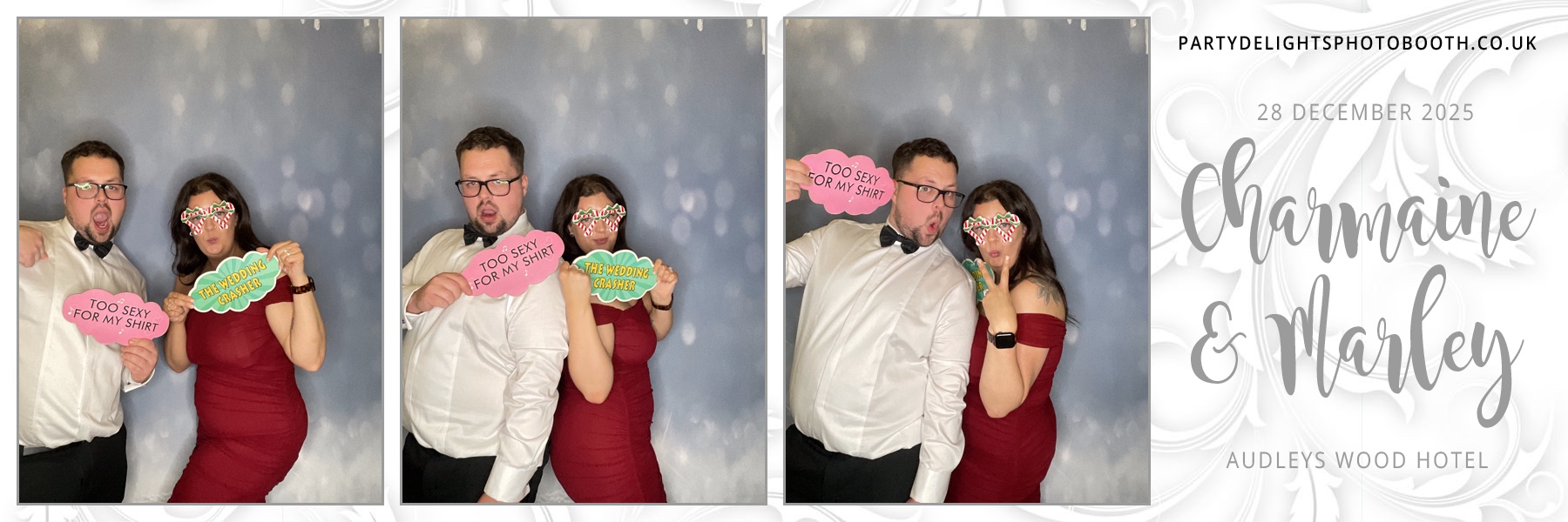 Charmaine & Marley’s Wedding | View more photos from the event at gallery.partydelightsphotobooth.co.uk/u/PartyDelightsPhotoBooth/Charmaine-Marley’s-Wedding