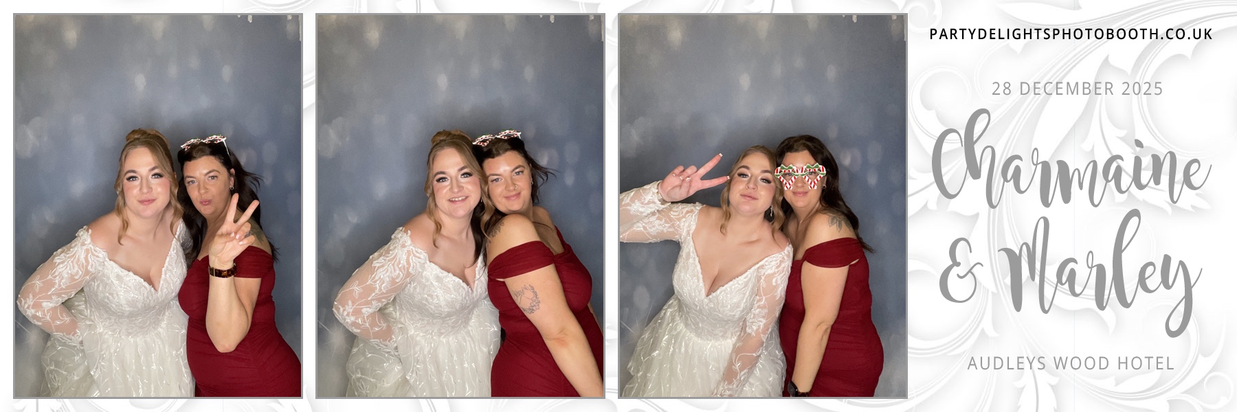 Charmaine & Marley’s Wedding | View more photos from the event at gallery.partydelightsphotobooth.co.uk/u/PartyDelightsPhotoBooth/Charmaine-Marley’s-Wedding