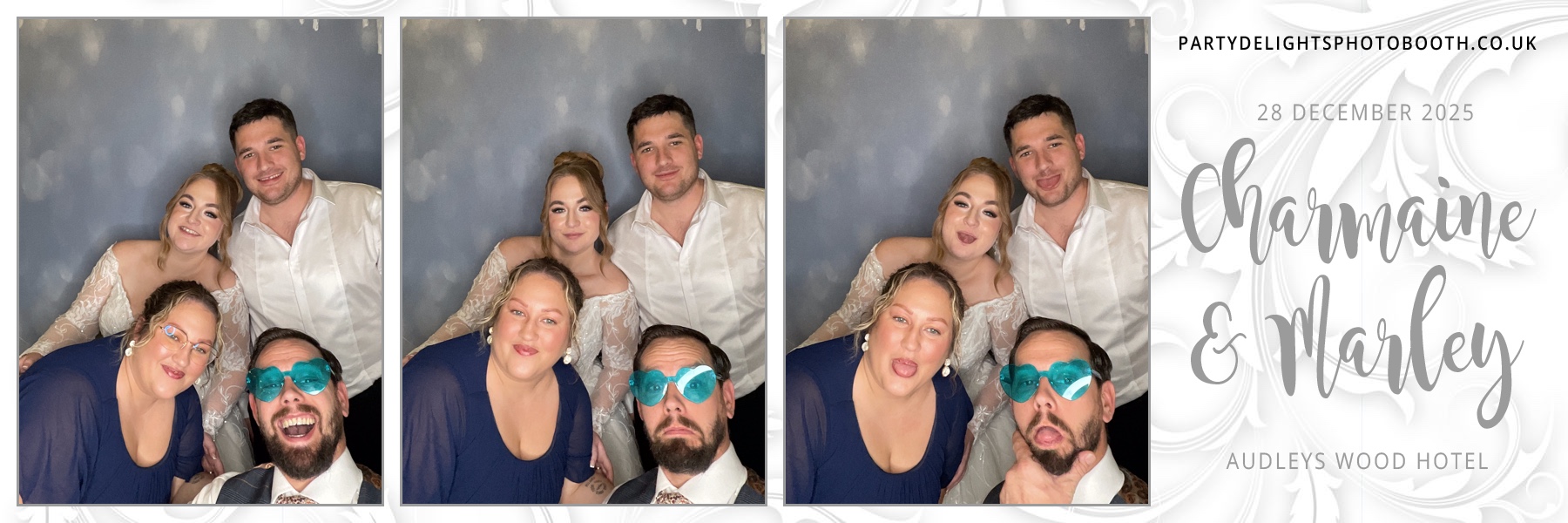 Charmaine & Marley’s Wedding | View more photos from the event at gallery.partydelightsphotobooth.co.uk/u/PartyDelightsPhotoBooth/Charmaine-Marley’s-Wedding