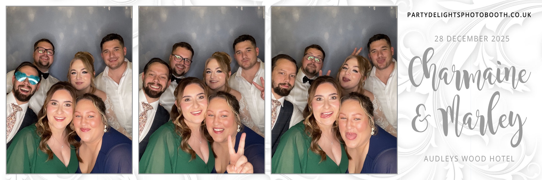 Charmaine & Marley’s Wedding | View more photos from the event at gallery.partydelightsphotobooth.co.uk/u/PartyDelightsPhotoBooth/Charmaine-Marley’s-Wedding