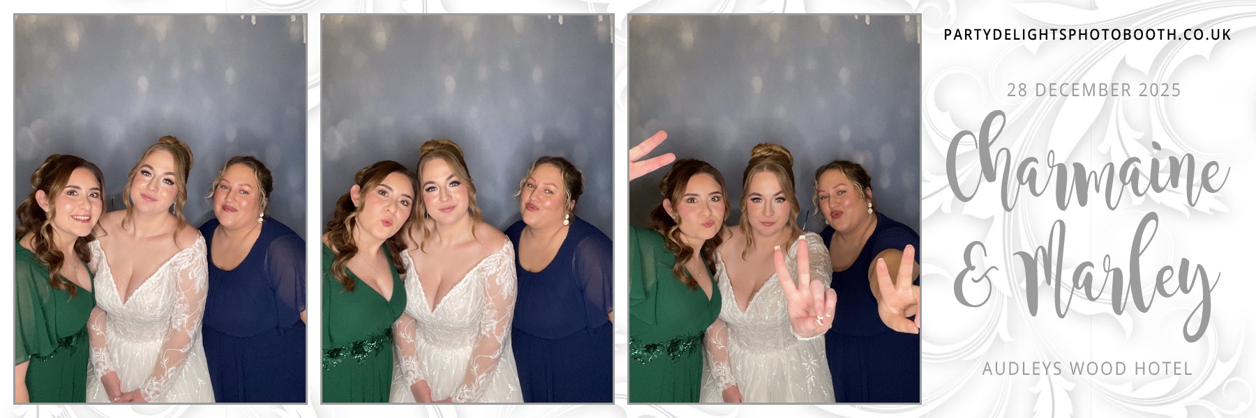 Charmaine & Marley’s Wedding | View more photos from the event at gallery.partydelightsphotobooth.co.uk/u/PartyDelightsPhotoBooth/Charmaine-Marley’s-Wedding