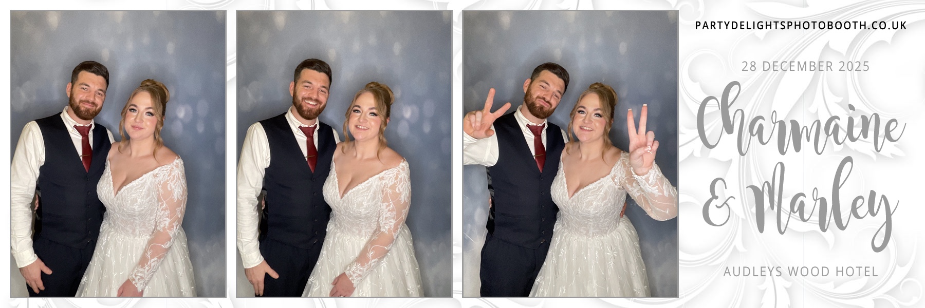 Charmaine & Marley’s Wedding | View more photos from the event at gallery.partydelightsphotobooth.co.uk/u/PartyDelightsPhotoBooth/Charmaine-Marley’s-Wedding