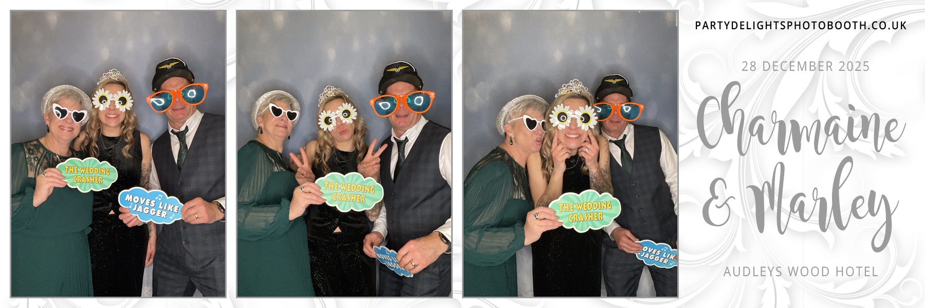 Charmaine & Marley’s Wedding | View more photos from the event at gallery.partydelightsphotobooth.co.uk/u/PartyDelightsPhotoBooth/Charmaine-Marley’s-Wedding