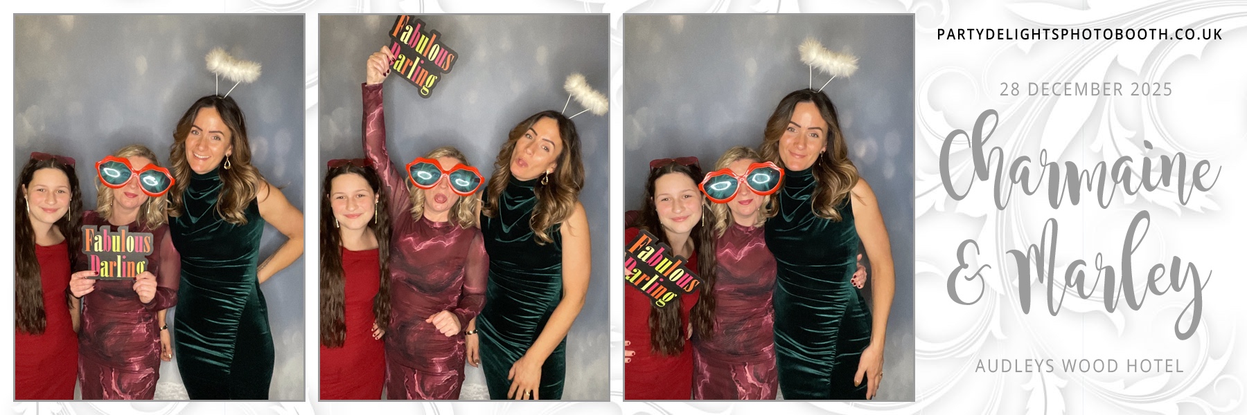 Charmaine & Marley’s Wedding | View more photos from the event at gallery.partydelightsphotobooth.co.uk/u/PartyDelightsPhotoBooth/Charmaine-Marley’s-Wedding