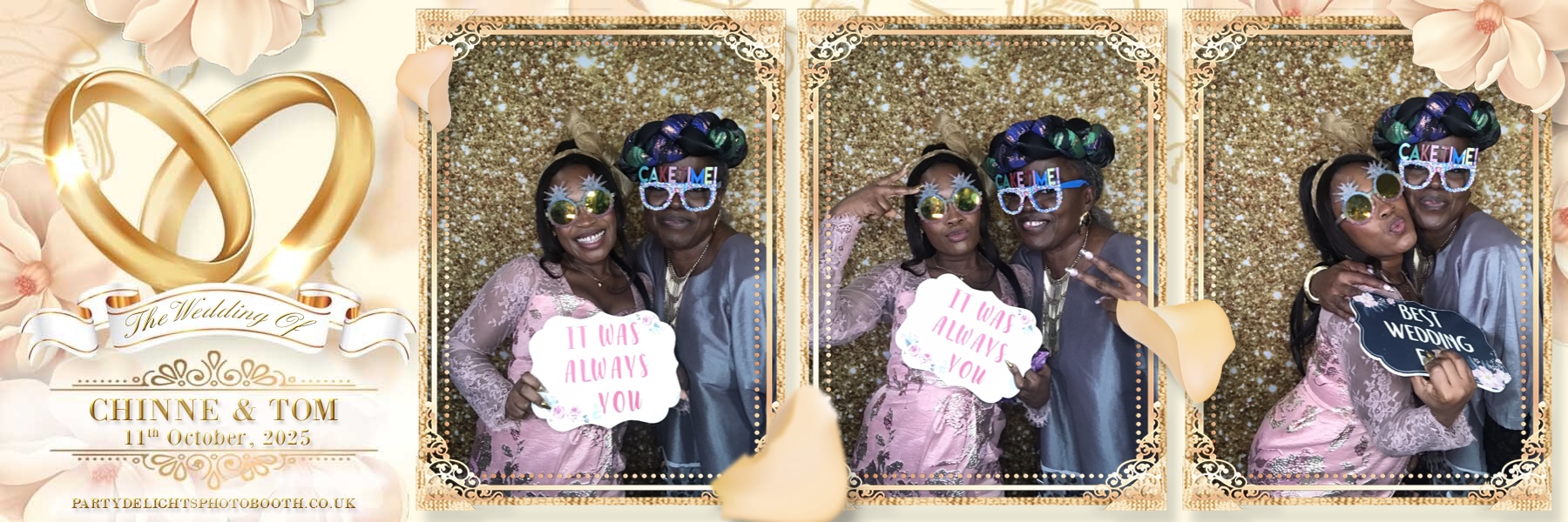 Chinne & Tom's Wedding | View more photos from the event at gallery.partydelightsphotobooth.co.uk/u/PartyDelightsPhotoBooth/Chinne-Toms-Wedding