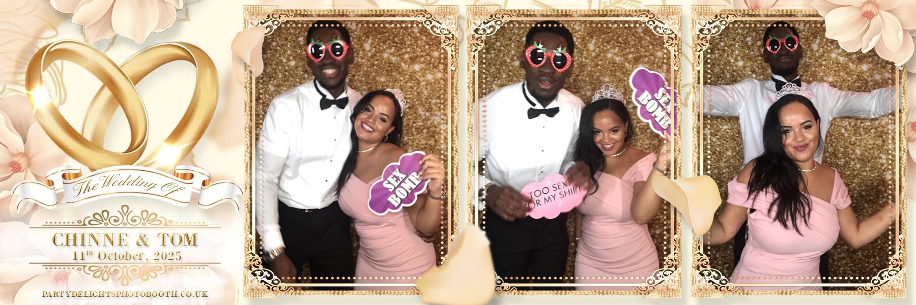 Chinne & Tom's Wedding | View more photos from the event at gallery.partydelightsphotobooth.co.uk/u/PartyDelightsPhotoBooth/Chinne-Toms-Wedding