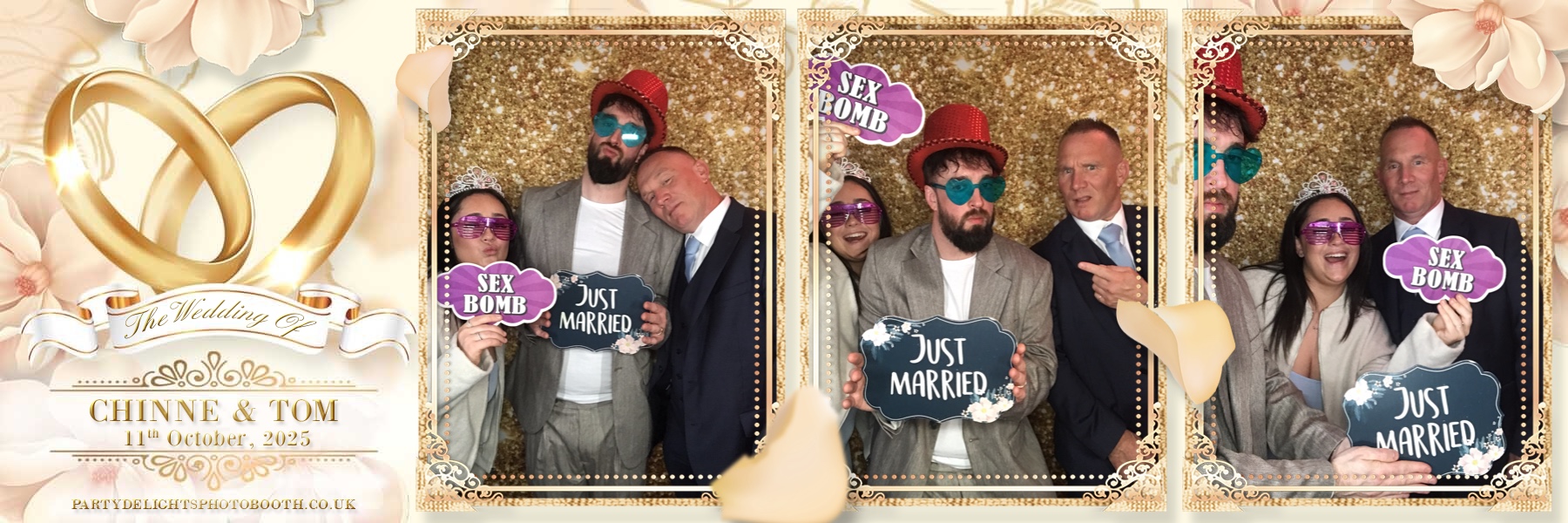 Chinne & Tom's Wedding | View more photos from the event at gallery.partydelightsphotobooth.co.uk/u/PartyDelightsPhotoBooth/Chinne-Toms-Wedding