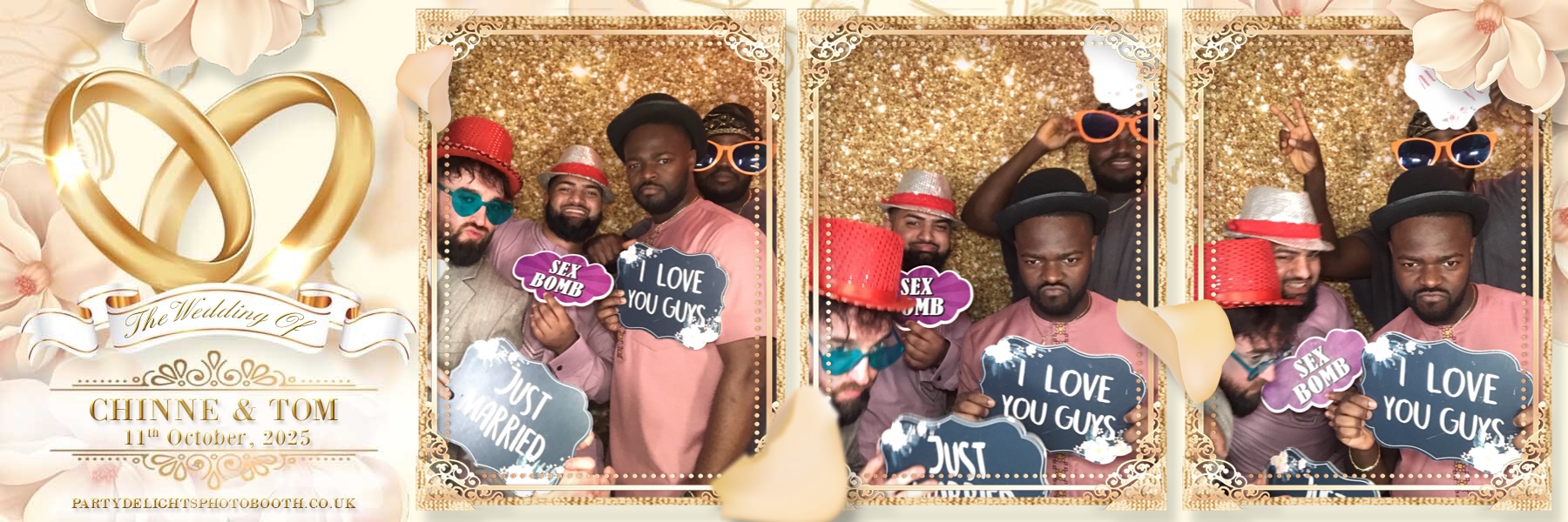 Chinne & Tom's Wedding | View more photos from the event at gallery.partydelightsphotobooth.co.uk/u/PartyDelightsPhotoBooth/Chinne-Toms-Wedding