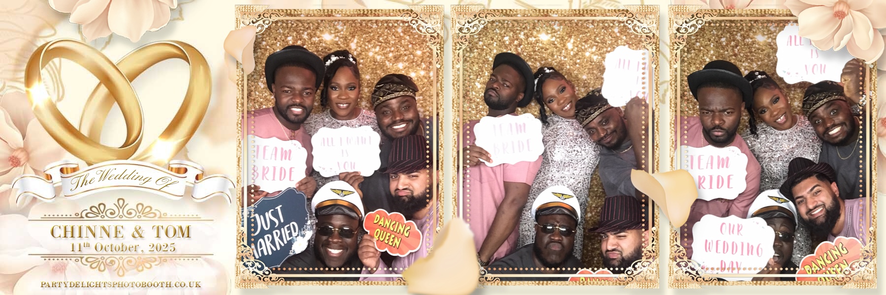 Chinne & Tom's Wedding | View more photos from the event at gallery.partydelightsphotobooth.co.uk/u/PartyDelightsPhotoBooth/Chinne-Toms-Wedding