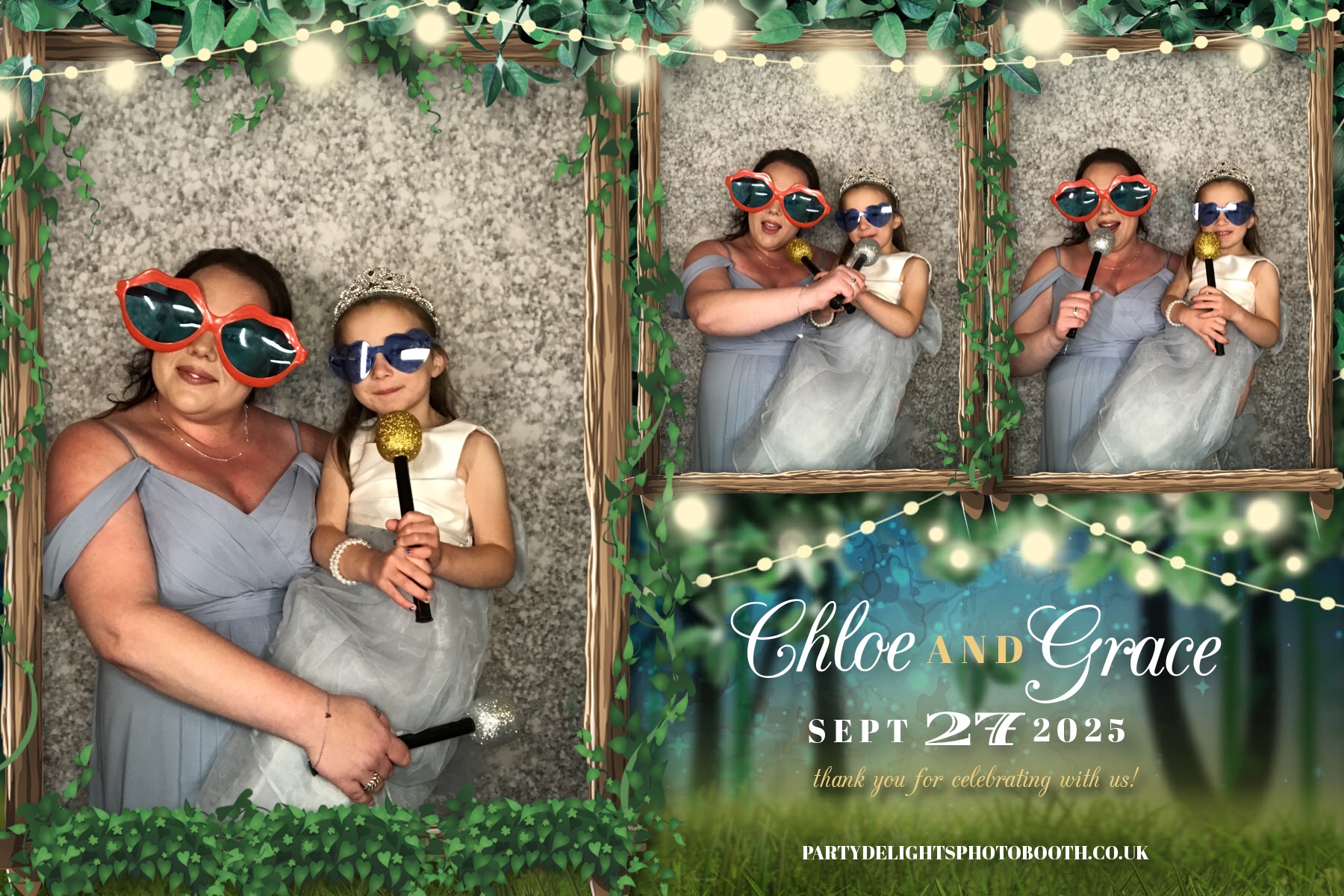 Chloe & Grace’s Wedding | View more photos from the event at gallery.partydelightsphotobooth.co.uk/u/PartyDelightsPhotoBooth/Chloe-Grace’s-Wedding