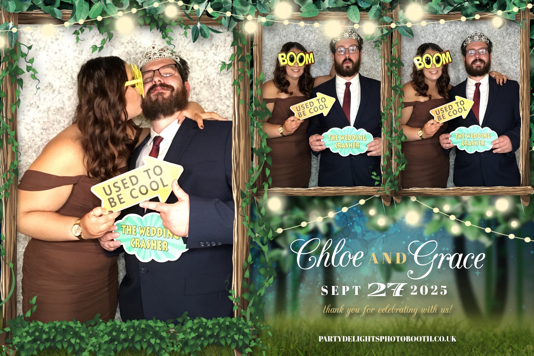 Chloe & Grace’s Wedding | View more photos from the event at gallery.partydelightsphotobooth.co.uk/u/PartyDelightsPhotoBooth/Chloe-Grace’s-Wedding