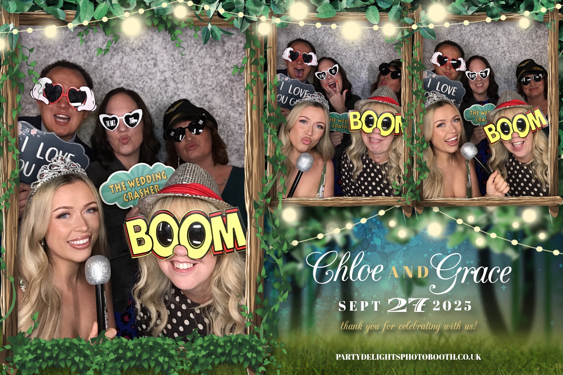 Chloe & Grace’s Wedding | View more photos from the event at gallery.partydelightsphotobooth.co.uk/u/PartyDelightsPhotoBooth/Chloe-Grace’s-Wedding