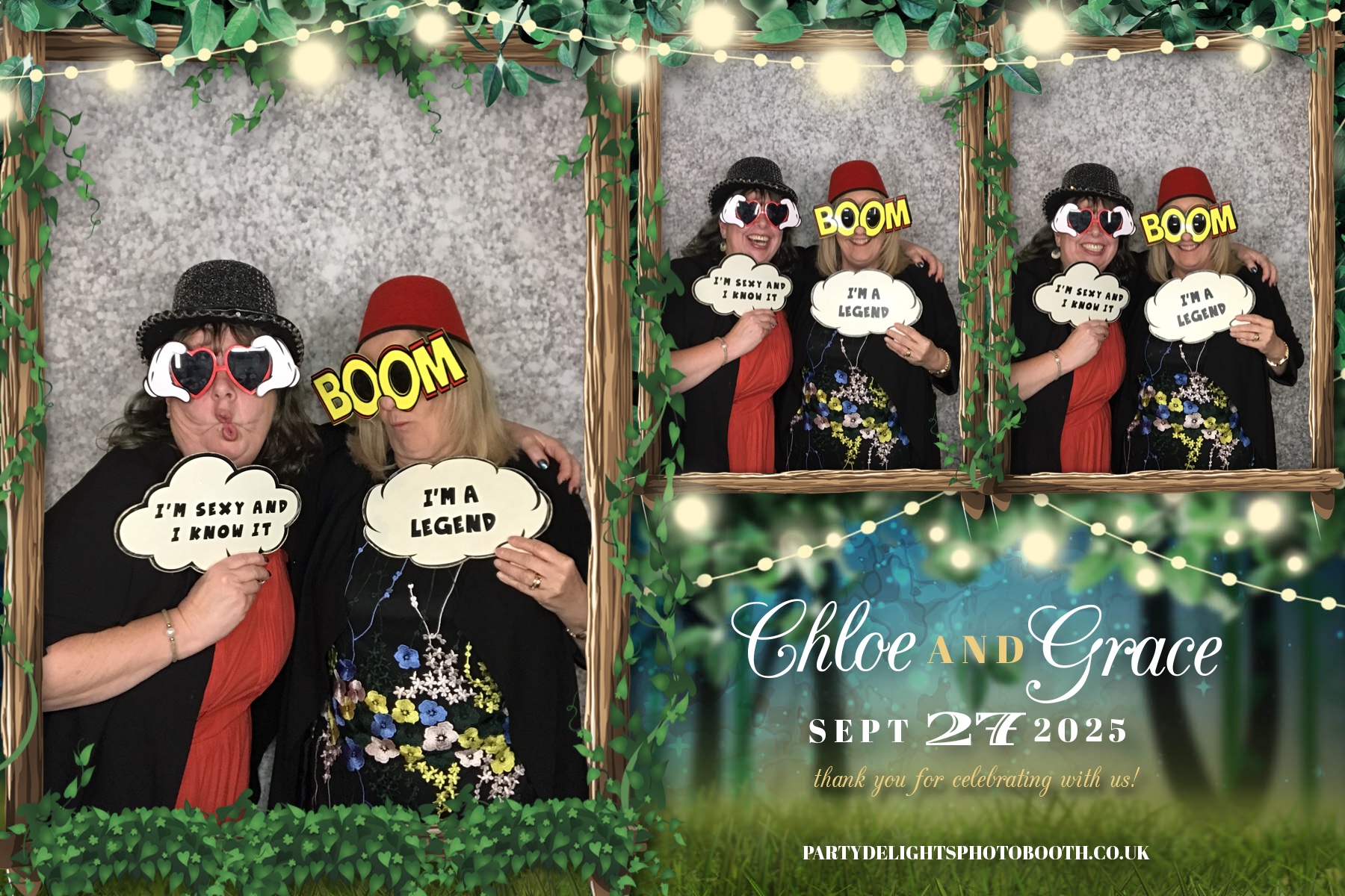 Chloe & Grace’s Wedding | View more photos from the event at gallery.partydelightsphotobooth.co.uk/u/PartyDelightsPhotoBooth/Chloe-Grace’s-Wedding