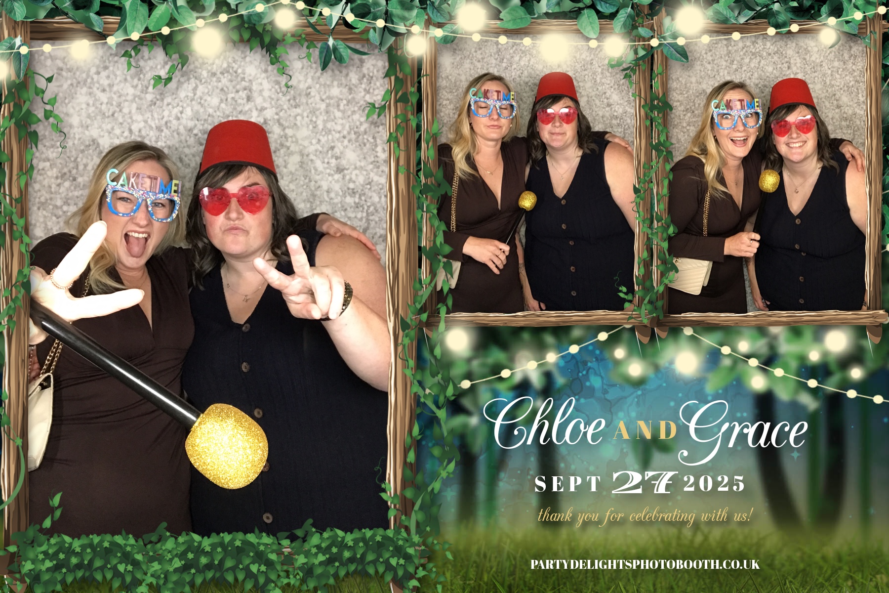 Chloe & Grace’s Wedding | View more photos from the event at gallery.partydelightsphotobooth.co.uk/u/PartyDelightsPhotoBooth/Chloe-Grace’s-Wedding