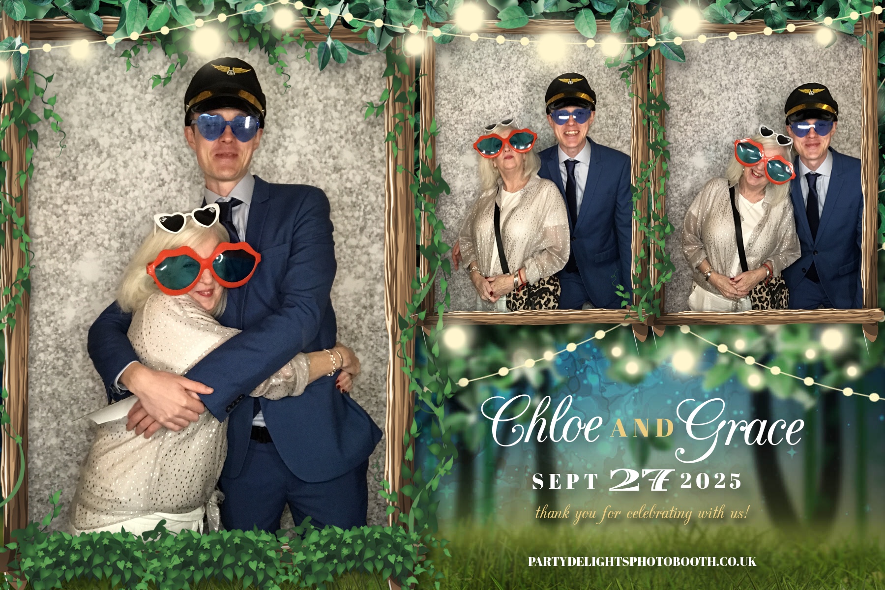Chloe & Grace’s Wedding | View more photos from the event at gallery.partydelightsphotobooth.co.uk/u/PartyDelightsPhotoBooth/Chloe-Grace’s-Wedding