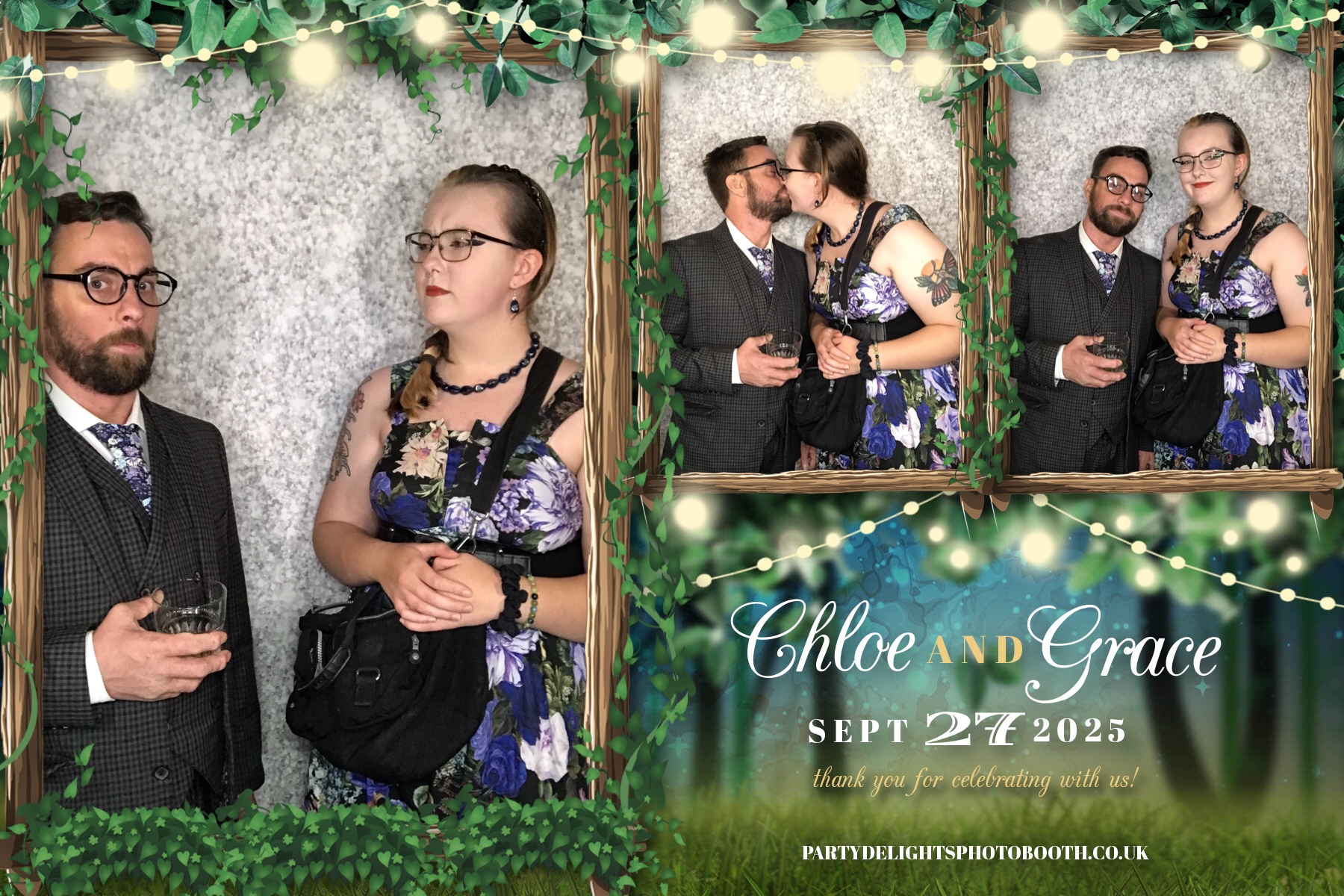 Chloe & Grace’s Wedding | View more photos from the event at gallery.partydelightsphotobooth.co.uk/u/PartyDelightsPhotoBooth/Chloe-Grace’s-Wedding