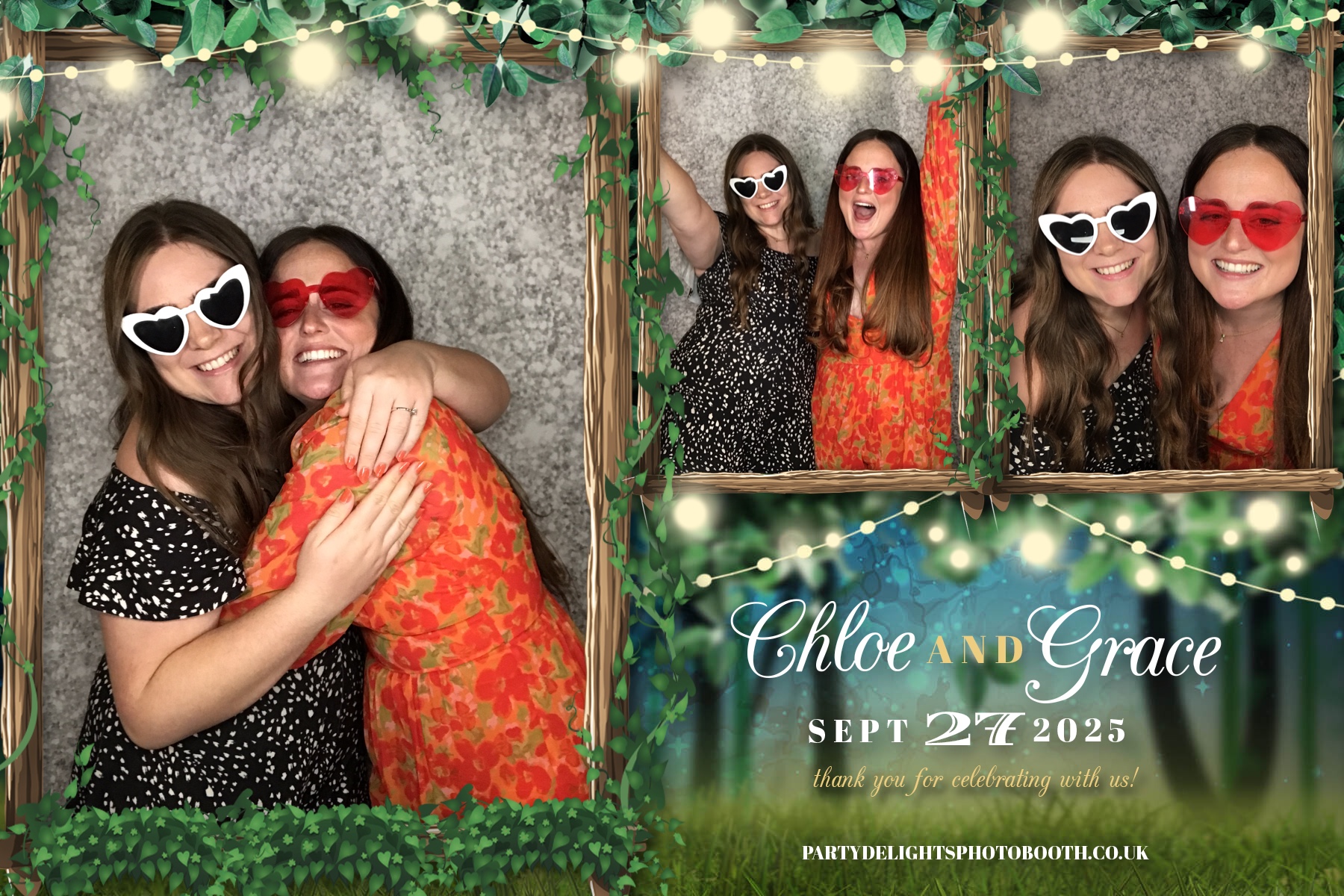 Chloe & Grace’s Wedding | View more photos from the event at gallery.partydelightsphotobooth.co.uk/u/PartyDelightsPhotoBooth/Chloe-Grace’s-Wedding