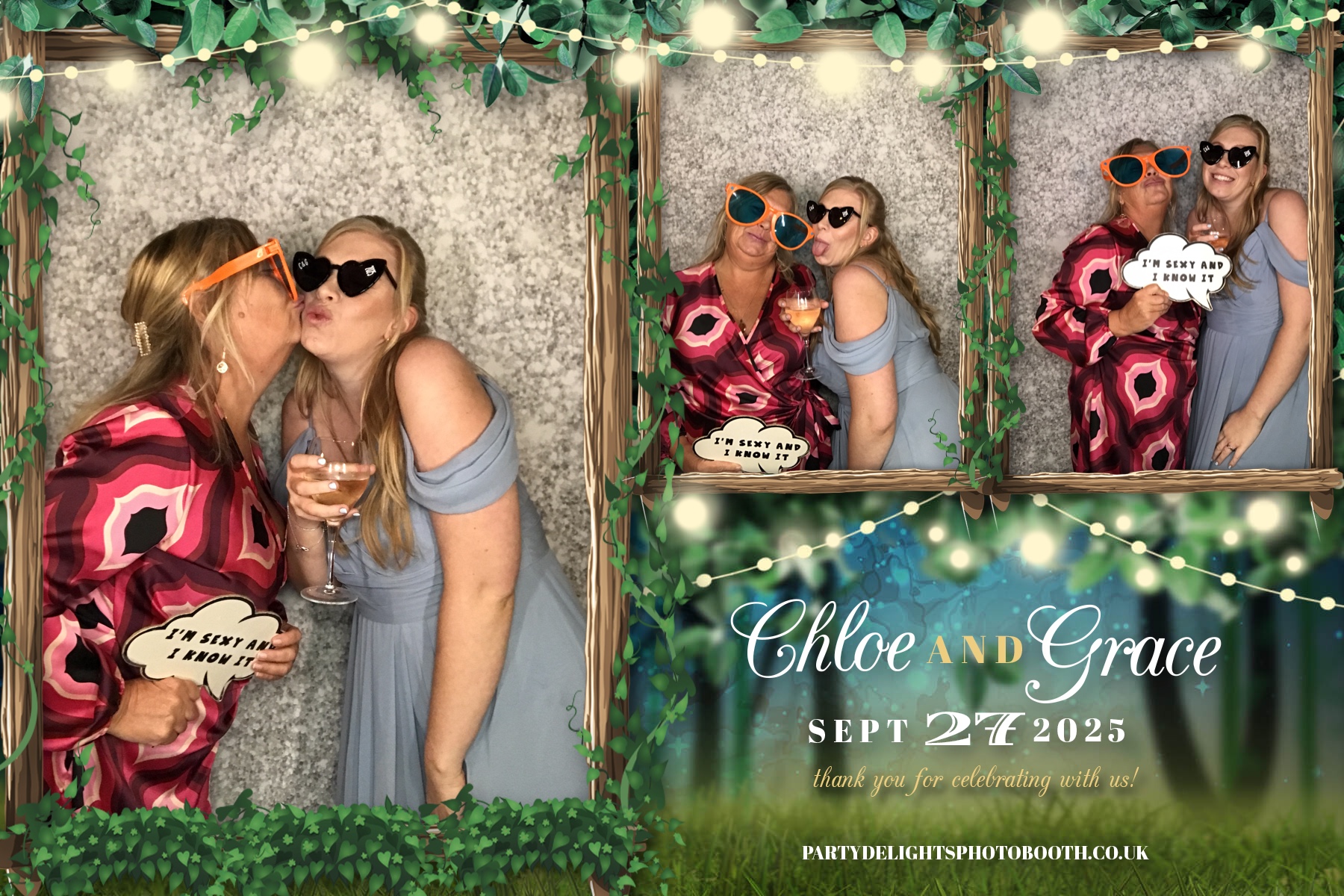 Chloe & Grace’s Wedding | View more photos from the event at gallery.partydelightsphotobooth.co.uk/u/PartyDelightsPhotoBooth/Chloe-Grace’s-Wedding