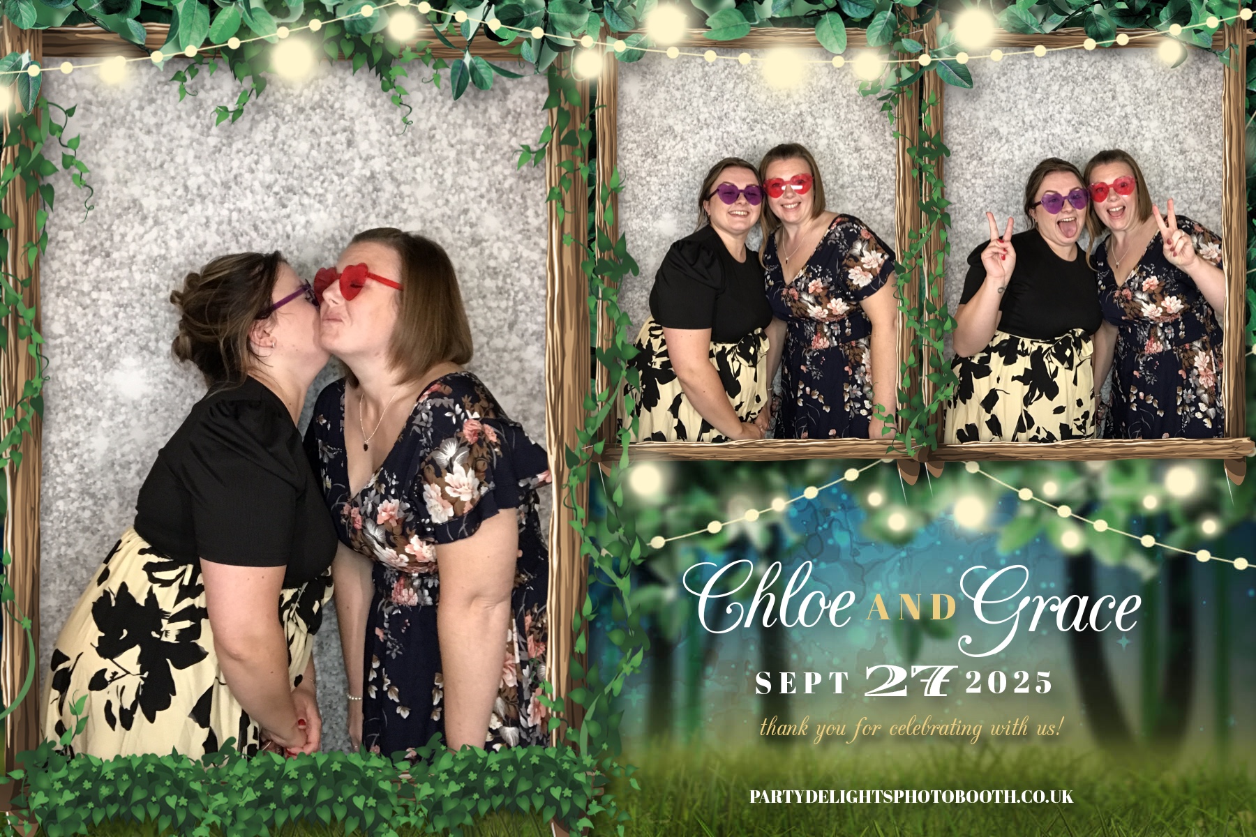 Chloe & Grace’s Wedding | View more photos from the event at gallery.partydelightsphotobooth.co.uk/u/PartyDelightsPhotoBooth/Chloe-Grace’s-Wedding