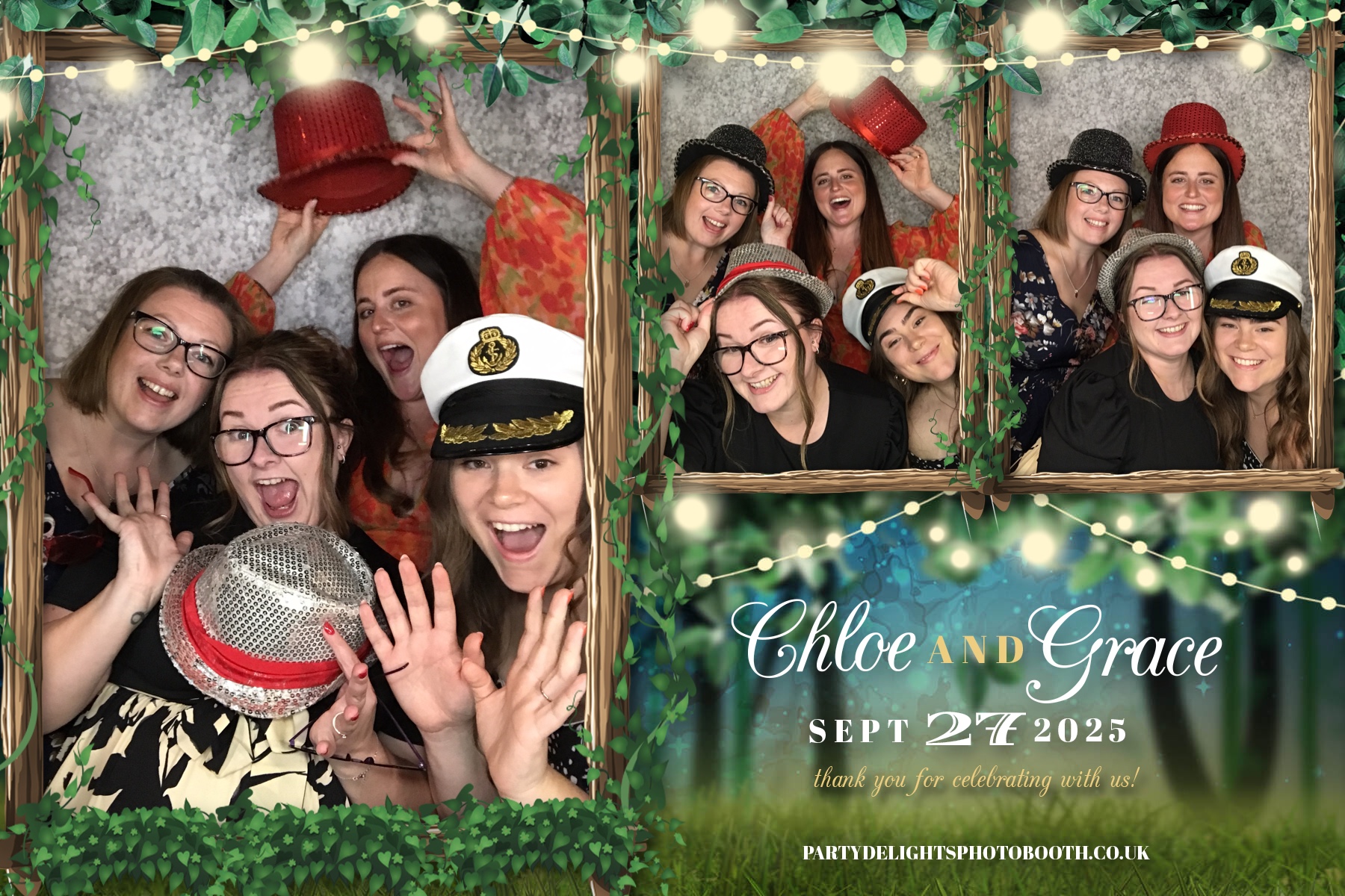 Chloe & Grace’s Wedding | View more photos from the event at gallery.partydelightsphotobooth.co.uk/u/PartyDelightsPhotoBooth/Chloe-Grace’s-Wedding