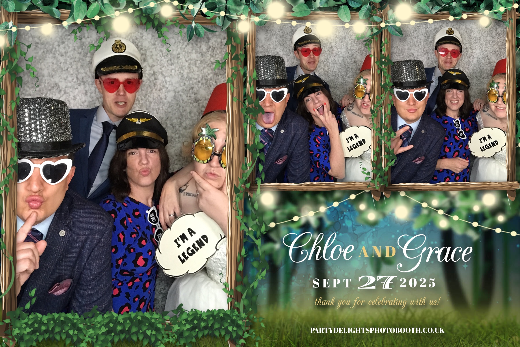 Chloe & Grace’s Wedding | View more photos from the event at gallery.partydelightsphotobooth.co.uk/u/PartyDelightsPhotoBooth/Chloe-Grace’s-Wedding