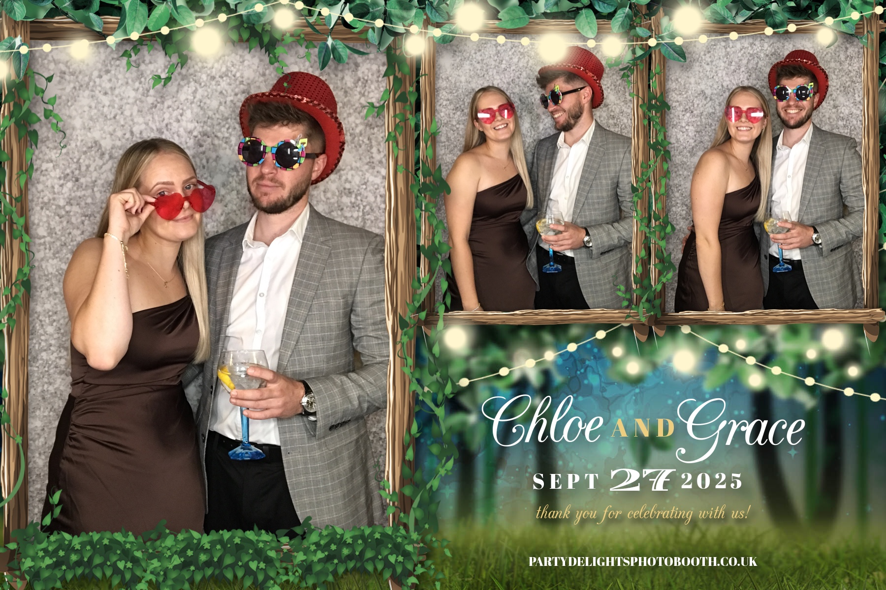 Chloe & Grace’s Wedding | View more photos from the event at gallery.partydelightsphotobooth.co.uk/u/PartyDelightsPhotoBooth/Chloe-Grace’s-Wedding